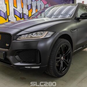 Slc280 Folienprinz Jaguarfpace Schwarzmatt 08