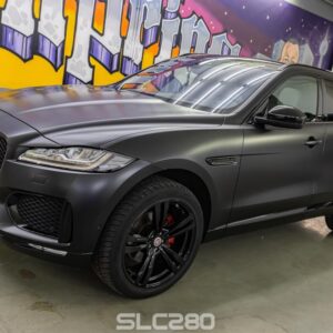 Slc280 Folienprinz Jaguarfpace Schwarzmatt 09