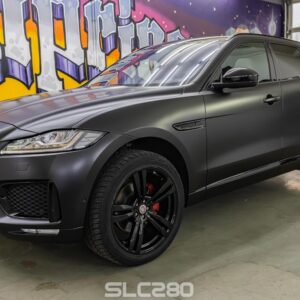 Slc280 Folienprinz Jaguarfpace Schwarzmatt 10