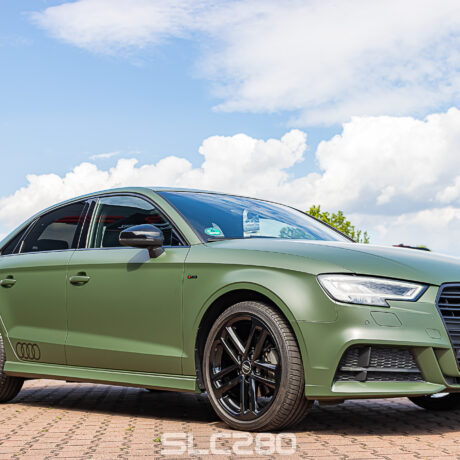 Slc280 Folienprinz Audia3 Olivematt 3