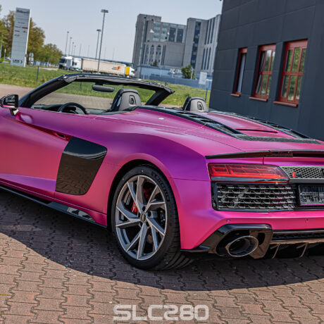 Slc280 Folienprinz Audir8 Pinkchrommatt 4