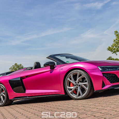 Slc280 Folienprinz Audir8 Pinkchrommatt 8