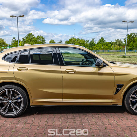 Slc280 Folienprinz Bmwx4 Goldglitzer 1