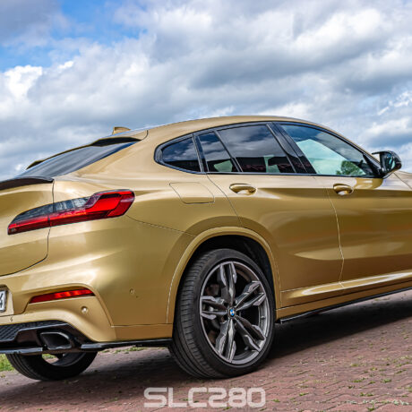 Slc280 Folienprinz Bmwx4 Goldglitzer 2