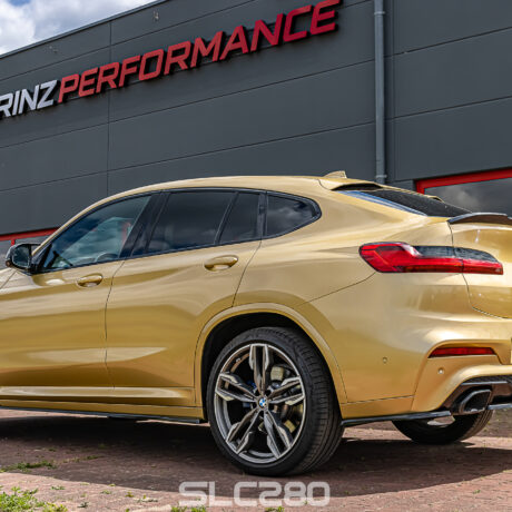 Slc280 Folienprinz Bmwx4 Goldglitzer 3