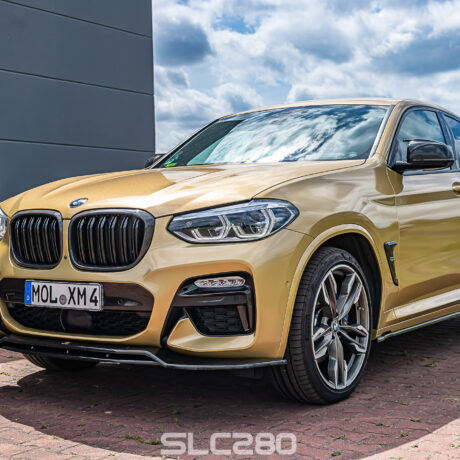 Slc280 Folienprinz Bmwx4 Goldglitzer 4