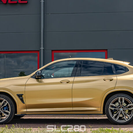 Slc280 Folienprinz Bmwx4 Goldglitzer 5