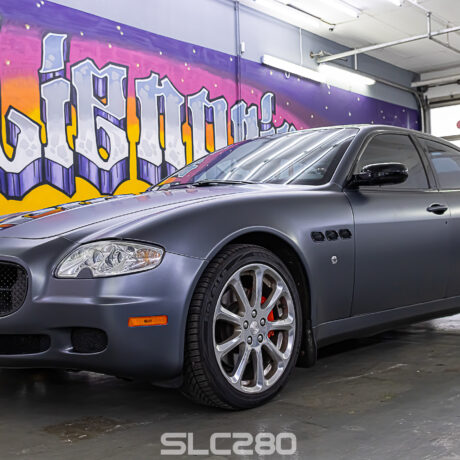 Slc280 Folienprinz Maserati Grauseidenmatt 5