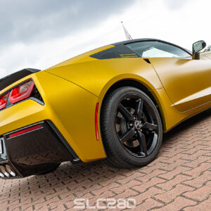 Slc280 Folienprinz Corvettec7 Goldchrommatt 01