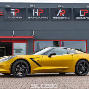 Slc280 Folienprinz Corvettec7 Goldchrommatt 08