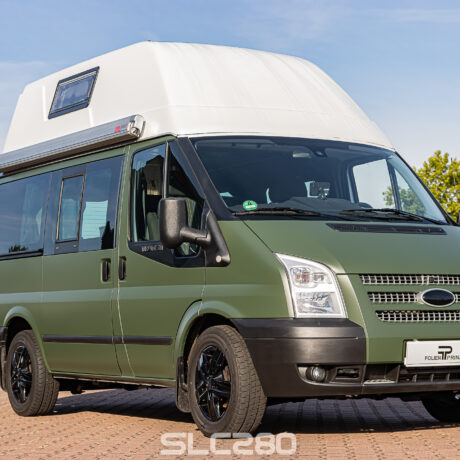 Slc280 Folienprinz Fordcamper Olivematt 3
