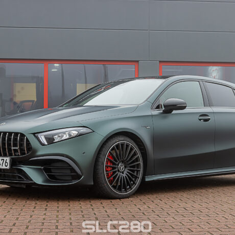 Slc280 Folienprinz Mercedesa45amg Grünmatt 7