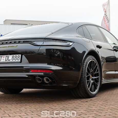 Slc280 Folienprinz Porschepanamera Schwarzglanz 2