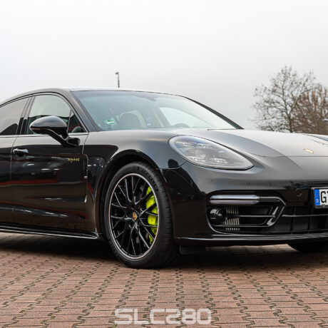 Slc280 Folienprinz Porschepanamera Schwarzglanz 3