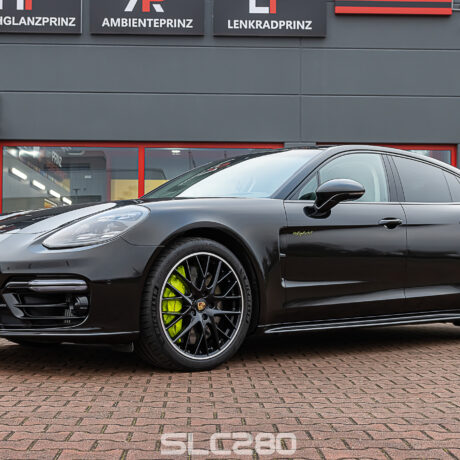 Slc280 Folienprinz Porschepanamera Schwarzglanz 5