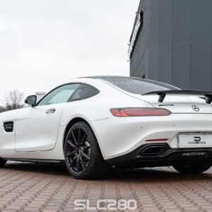 Slc280 Folienprinz Mercedes Gts Weißchrommatt 04