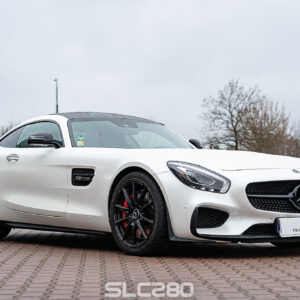 Slc280 Folienprinz Mercedes Gts Weißchrommatt 06