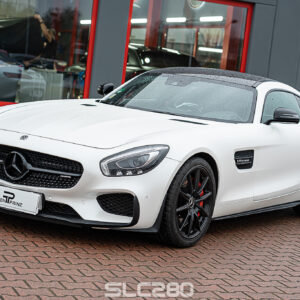 Slc280 Folienprinz Mercedes Gts Weißchrommatt 09