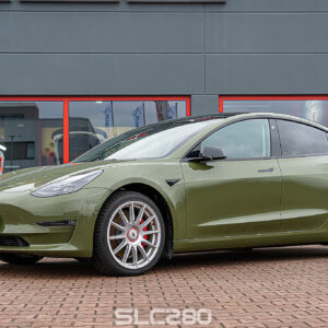 Slc280 Folienprinz Teslamodel3 Urbangreen 7