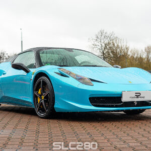 Slc280 Folienprinz Ferrari458 Babyblau 08