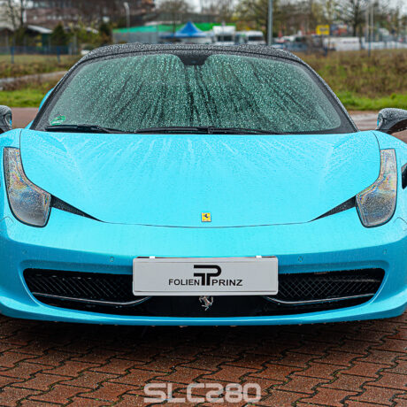 Slc280 Folienprinz Ferrari458 Babyblau 09