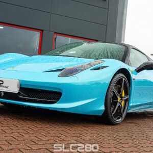 Slc280 Folienprinz Ferrari458 Babyblau 10