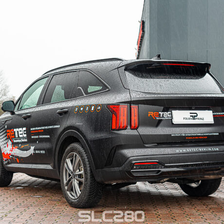 Slc280 Folienprinz Kiasorento Schwarzmatt 5