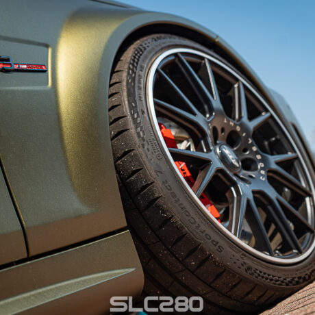 Slc280 Folienprinz C63amg Schwarzgold 03