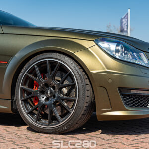 Slc280 Folienprinz C63amg Schwarzgold 07