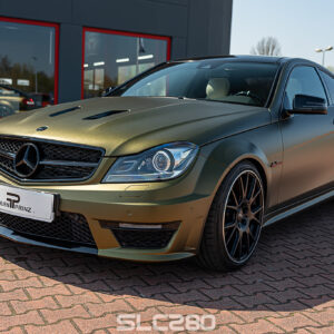 Slc280 Folienprinz C63amg Schwarzgold 11