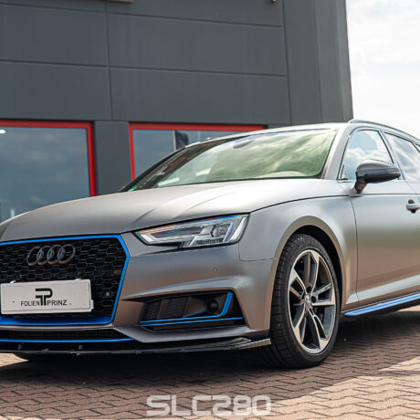 Slc280 Folienprinz AudiA4 Satindarkgrey 6