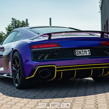 Slc280 Folienprinz Audir8lilaglanz 1