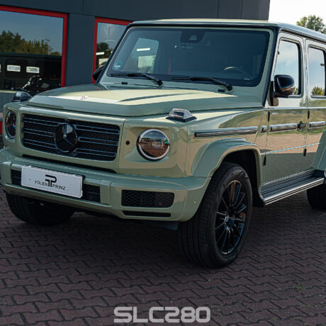Slc280 Folien Prinz Futurewrap Mercedesgklasse Khakigreen 8