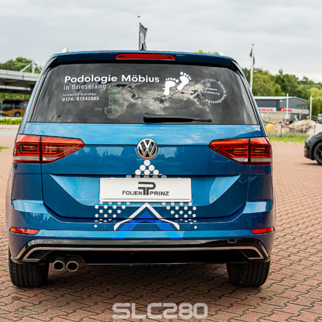 Slc280 Folienprinz Vw Touran Werbefolierung 2