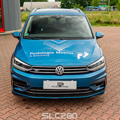 Slc280 Folienprinz Vw Touran Werbefolierung 6