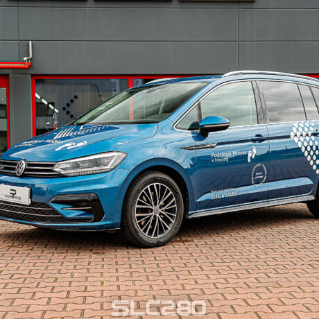 Slc280 Folienprinz Vw Touran Werbefolierung 8