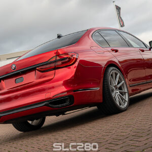 Slc280 FolienPrinz FutureWrap BMW7er GlossFireRedMetallic 06