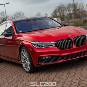 Slc280 FolienPrinz FutureWrap BMW7er GlossFireRedMetallic 08