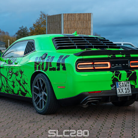 Slc280 FolienPrinz FutureWrap DodgeChallenger Hulk Smash 05