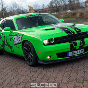 Slc280 FolienPrinz FutureWrap DodgeChallenger Hulk Smash 09