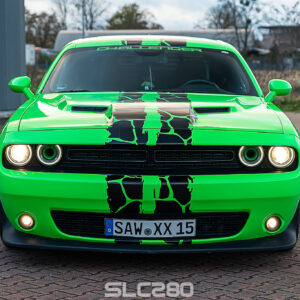 Slc280 FolienPrinz FutureWrap DodgeChallenger Hulk Smash 10