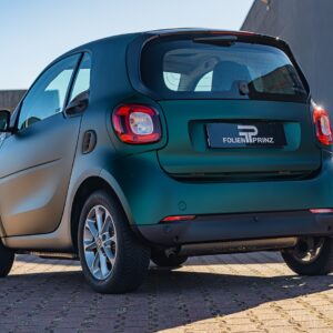 Fahrzeugfolierung Berlin Folienprinz Folie Futurewrap Ghost Chrome Forest Green 3