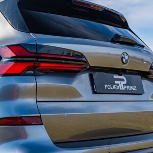 Fahrzeugfolierung Berlin Folienprinz Folie Futurewrap Gloss Titangrey Bmw X5 2
