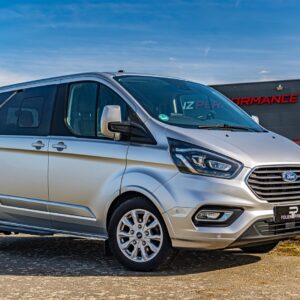 Fahrzeugfolierung Berlin Folienprinz Futurewrap Gloss Knight Silver Ford Transit 8