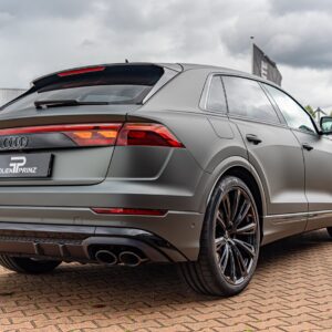 Fahrzeugfolierung Berlin Folienprinz Futurewrap Matte Mysterious Green Audi Sq8 06