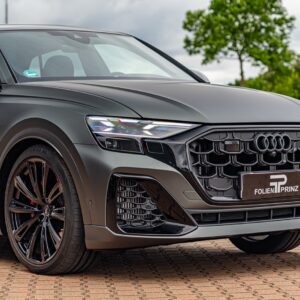 Fahrzeugfolierung Berlin Folienprinz Futurewrap Matte Mysterious Green Audi Sq8 07