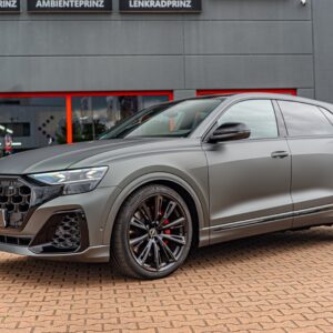 Fahrzeugfolierung Berlin Folienprinz Futurewrap Matte Mysterious Green Audi Sq8 11