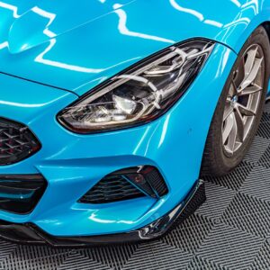 Fahrzeugfolierung Berlin Folienprinz Bmw Z4 Futurewrap Gloss Coral Sky Blue Metallic 07