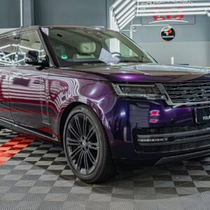 Fahrzeugfolierung Berlin Folienprinz Kpmf Purple Range Rover D350 11